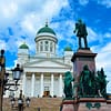 Photo of Senate Square with Helsinki Cathedral